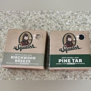 Dr. Squatch Natural Bar Soap - set of 2